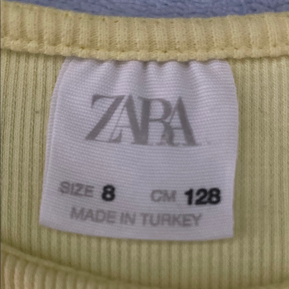 Zara Kids Casual Dress - Cream